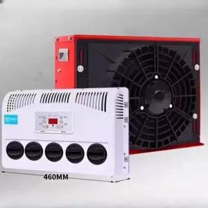 굴착기 에어컨 지게차 중장비 냉풍기 24v 사각실외기