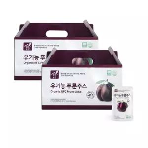 맑은농장 유기농 푸룬주스 (80g ×30입, 2박스)