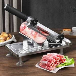 냉동육절기 고기써는기계 수동 작두 대패 컷팅기