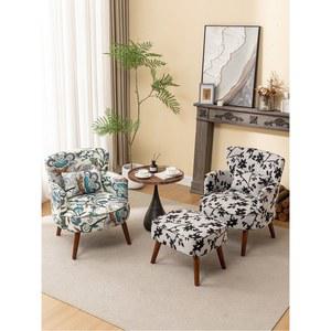 엔틱 소파 원목 1인용 레스토랑 엔틱소파 체어 3인용 레트로소파 라운지 북유럽 촬영