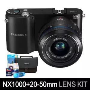 삼성 미러리스 NX1000+20-50mm 포함 [블랙 색상]+32GB+여행용가방+UV필터+리더기+청소셋 (풀세트) K