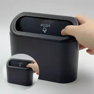 ( )자동차 차량용 걸이형 소형 휴지통 차량쓰레기통 차량용수납함 자동차쓰레기통