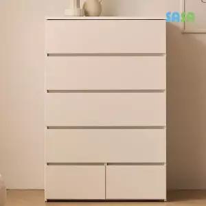 [SASA]사사가구 더스트림 800 5단 서랍장