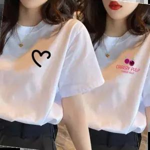 코튼반팔 여자 라운드넥 면티 화이트 반팔 깔끔한 코튼 티셔츠