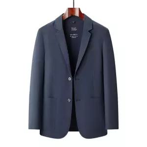 남성 콤비 여름 자켓 캐주얼정장 마이 오버핏 세미 흰색