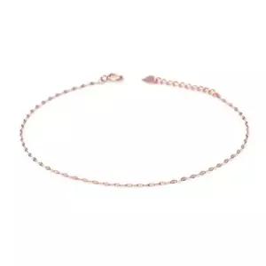 14K GOLD 로즈골드 잠자리2 싱글 체인 팔찌 W3C73C1