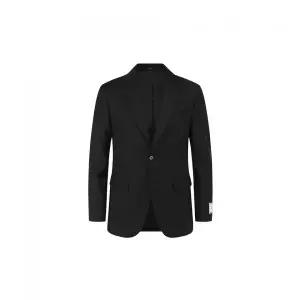 지오지아 남성 사계절 솔리드 트윌 수트 자켓 ABF5SB1101BK