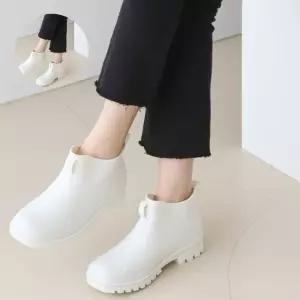 숏 여성 장마 레인부츠 여름필수품 방수부츠 장화