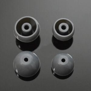 실리콘 인이어 이어폰 커버 슈어 이어버드 패드 캡 팁 헤드셋 이어팁 이어플러그 쿠션 2 개 듀얼