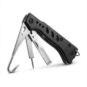 낚시 goo! 이카시메갸프 멀티툴 에깅용 오징어채 접이식 휴대용 개프 편리 도구 포함 초보자 지원 콤팩트