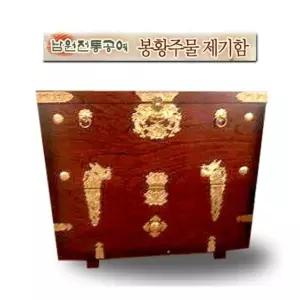 전통제기함 주물제례용품 봉황모양 남원공예 제례용품 (WFKHEVQ)