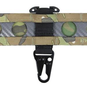 전술 MOLLE 클립 T-마운트 클래시 훅, 듀티 벨트용 장갑 클립, 카라비너 금속 키 홀더 걸기