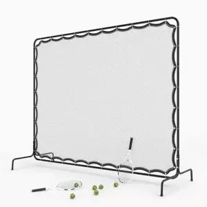 테니스 벽치기 네트 스윙 훈련 이동식 그물 솔로 연습