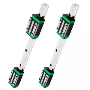 iMetrx HGR20 선형 가이드 레일 키트 - 200mm 2개 + 3D 프린터 CNC 라우터 선반 및 DIY 자동화 기계용