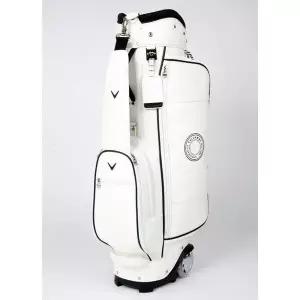 [캘러웨이] 여성 골프백 바퀴달린 캐디백 휠백 화이트 골프가방 TA3756587