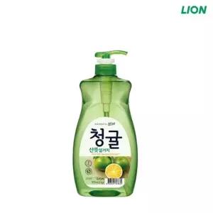 참그린 청귤 산뜻설거지 주방세제 1kg 용기 1EA 설거 고농축 주방세정제 다용도세제