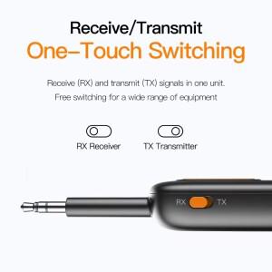 블루투스 5.4 오디오 수신기 3.5mm AUX 잭 비행기 USB 동글 무선 어댑터 TV PC 헤드폰 차량용 키트 스피커