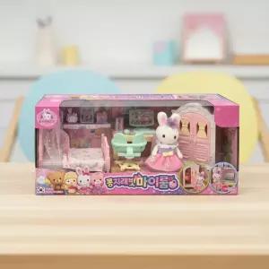 원앤원 콩지래빗 마이룸 소꿉놀이 장난감 인형집 미니어처 소품 토끼 침대 인형 캐릭터 아기방