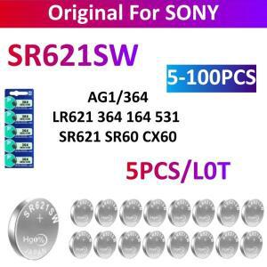소니호환  364 SR621SW SR60 1.55V 버튼 배터리 시계 장난감 리모컨 셀 코인
