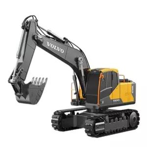 포크레인 rc 중장비 메탈 전동 볼보 합금 e598 입문용 대형 굴삭기