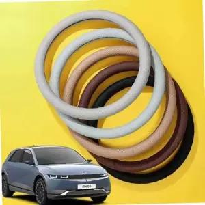 차량 핸들커버 아이오닉5 가죽 보온