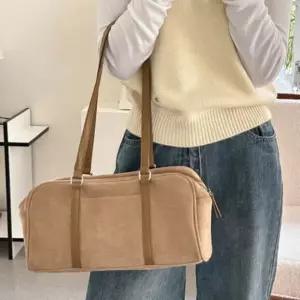 여성 롱핸들 무지 깔끔한 심플 데일리백 가방 스퀘어백 숄더백 바게트백 호보백 쇼퍼백