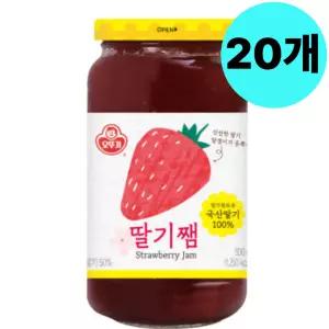 오뚜기 딸기쨈 과일잼 500g X 20개 카페 업소용 대량 BNS