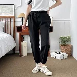 조거바지 여자 시엔크 302 아이스 쿨 조거팬츠 밴딩 냉감 여름