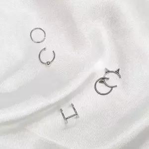 가짜 피어싱 페이크 입술찌 코찌 귀찌 써지컬 이어 링 립커프 입찌 귀걸이 가짜피어싱