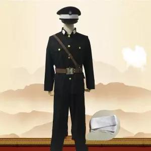 일본 군복 유니폼 장교 연극 코스프레 남성 순사 의상 어센틱 홈 맨즈 토탈 드라이핏 매치