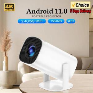 P30 스마트 LED 프로젝터 1080P HD 디스플레이 안드로이드 11 듀얼 밴드 WiFi 블루투스 5.0 휴대용 미니 홈