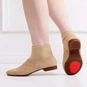 라인 발편한 댄스 점프 구두 댄스스포츠화 대회용 스윙화 메쉬 살사화 슈즈