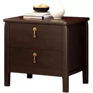 엔틱 거실 수납 협탁 원목 침대협탁