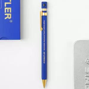 스테들러 925 77 딥블루 골드 헥사고날 0.5 리미티드에디션 한정판 이니셜각인