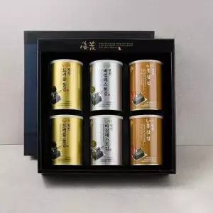 [신선하랑]명절 명품 선물세트 광천김 6캔