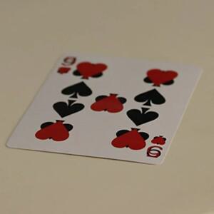 카드 퓨전 마술 트릭, 선택 융합 클로즈업 거리 환상, 기믹, 멘탈리즘 소품