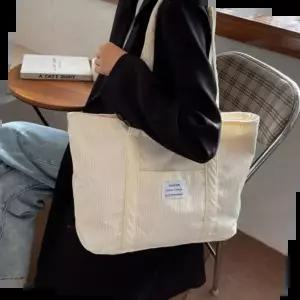 여자가방 여성가방 에코백 코듀로이 빅사이즈 쇼퍼백 숄더백