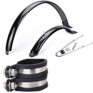 자전거 펜더 팻 타이어 머드 가드 세트  접이식 스노우 전자 MTB 사이클링 액세서리  700c  26/27.5/29