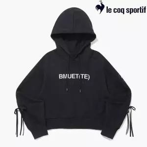 [르꼬끄](광주신세계)[60%OFF][이월]콜라보 뷔미에트 로고 후드티셔츠 (QP422OHDO7)