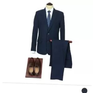 가방 수트 정장수트 빅사이즈 더블버튼 직장 자켓 댄디 봄