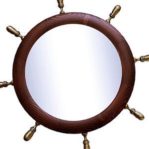 IG7149v 앤틱원목 골드주석 43.5cm 인테리어소품 집들이 선물 벽거울 KW017063