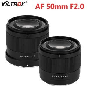 Viltrox AF 50mm F2.0 자동 초점 풀 프레임 렌즈  E A7III Nikon Z 마운트 카메라