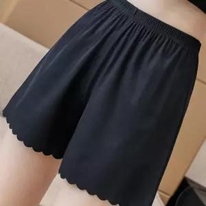 (다올)여성 속바지 쿨링 냉감 스판 물결 밑단 원피스 이너