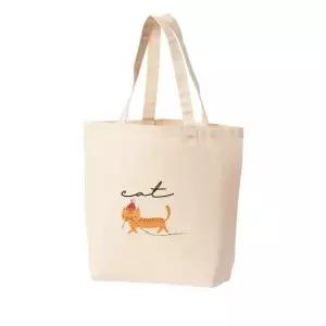 에코백 토트백 고양이 산타모자 줄눈불빛 그림 다양한 사이즈