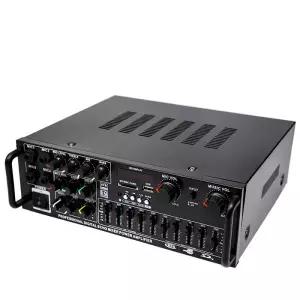 앰프 고출력 홈 블루투스 5 0 이퀄라이저 차량 야외 노래방 지지대 USB SD 카드 재생 AV 12V 110V 220V 4