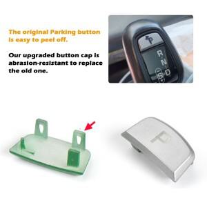 [호환제품] 레인지 로버 스포츠 L494 용 기어 시프트 노브 주차 버튼 캡 Jaguar F TYPE X152 레버 헤드 P