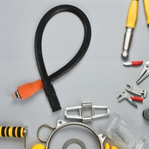 M6 나사형 타이어 인플레이터 호스 오토바이 자전거   압축기 연장 튜브 용 고압 방지