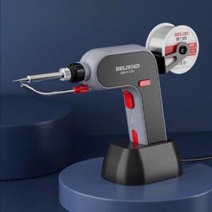 휴대용 납땝총 전기 인두기 가열식 제거 펌프 전동납땜총세트4 코드 목공