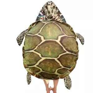 거북이 의상 소형 연극 바다거북 무대 코스프레 복장 역할극 공연 인형탈
