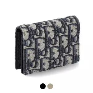 MUST IT_디올 오블리크 비즈니스 카드 지갑 홀더 2ESCH136YSE